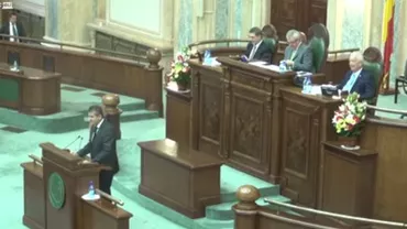 Rugăciunea „Tatăl Nostru” se rostește de la pupitrul central al Senatului României (VIDEO)