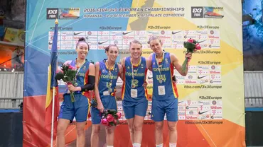 Echipa Națională de Baschet feminin 3x3, vicecampioană europeană. Tricolorele au pierdut finala cu Ungaria