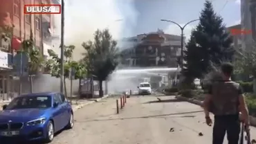 Explozie într-un oraș din Turcia: Mai multe persoane au fost rănite (VIDEO)