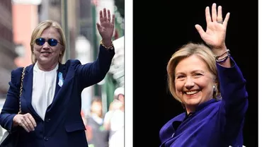 Are Hillary Clinton o dublură? O teorie a conspirației bizară sugerează că din cauza pneumoniei candidata la președinția Americii a fost înlocuită de o sosie (FOTO)