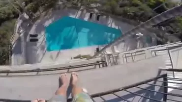 A sărit de la etajul 4: Un tânăr din California a devenit cunoscut pe Internet pentru că își riscă viață pentru a se filma în timp ce execută diverse cascadorii (VIDEO)