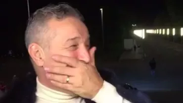 "Lucrare sau lucrătura diavolului?": Gigi Becali a rămas fără un dinte în timp ce vorbea cu reporterii (FOTO)