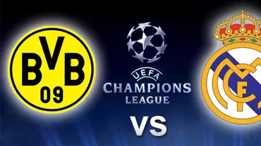 Toată lumea aşteaptă multe goluri în confruntarea de cinci stele Borussia Dortmund – Real Madrid: VEZI care este PARIUL ZILEI de la STANLEYBET