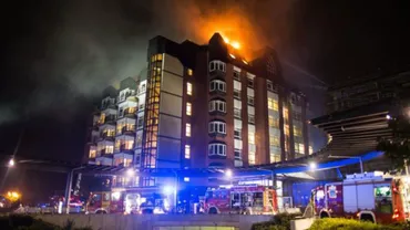 Incendiu de proporții la un spital din Germania: Două persoane au murit și 15 au fost rănite (VIDEO)