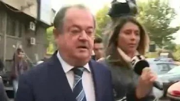 Vasile Blaga s-a prezentat la Poliție, în cadrul controlului judiciar (VIDEO)