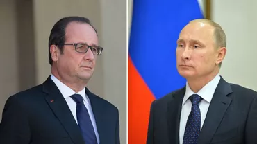 Vladimir Putin anulează întâlnirea cu François Hollande din Franța