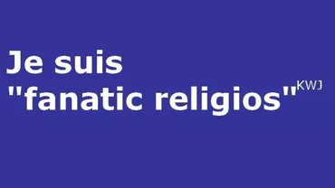 “JE SUIS FANATIC RELIGIOS”. Mesaje extremiste, distribuite pe Facebook, după ce Iohannis  a îndemnat la TOLERANŢĂ față de minorități (FOTO)
