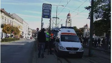 Acccident grav la Timișoara: O fetiță a fost lovită de o ambulanță aflată în misiune (VIDEO)