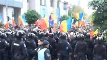 Primăria Capitalei reacționează în urma incidentelor de la mitingul unioniștilor: Jandarmeria nu se consultă cu Primăria la intervenții 