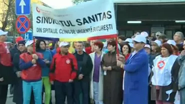 Grevă generală în sistemul sanitar românesc: 75.000 de angajați își cer drepturile în stradă (VIDEO)