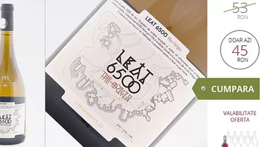 VINUL ZILEI, pe unvinpezi.ro: Comandă acum LEAT 6500 CHARDONNAY 2013 la un preţ special (FOTO)