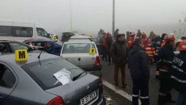 Bilanțul morților accidentului de pe A2 a A CRESCUT la PATRU. Victimele, transportate la șase unități medicale din Capitală, dar și la spitalul din Lehliu: Printre răniți se află și doi copii