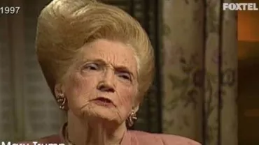 Poze cu MAMA lui Donald TRUMP, virale pe Net! (GALERIE FOTO)