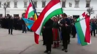 Drapelul Ungariei și steagul secuiesc, scoase din Primăria Miercurea Ciuc. Decizia este definitivă (VIDEO)