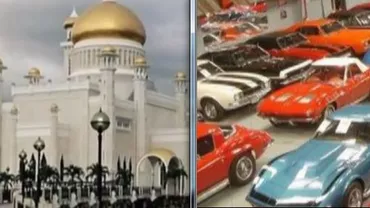 Cine este omul care trăieşte într-un palat cu 1788 de camere şi are 7.000 de maşini (VIDEO, FOTO)