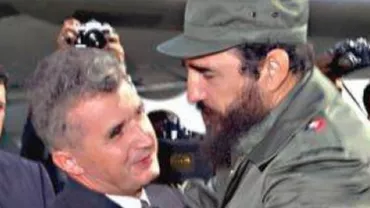 Detalii NEȘTIUTE din timpul vizitei lui Fidel Castro în România: Românii s-au strâns puhoi. Înăuntru erau lucruri nemaîntâlnite - șunci afumate, roți de cașcaval, borcane cu Ness (VIDEO)