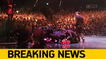 ȘOC în lumea SPORTULUI! O gimnastă OLIMPICĂ a căzut de la cinci metri înălțime în timpul unui SHOW Cirque du Soleil (FOTO)