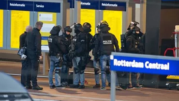 Un bărbat ÎNARMAT cu un Kalaşnikov, arestat în Olanda. Suspectul de TERORISM plănuia un ATENTAT la Rotterdam