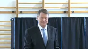 Klaus Iohannis: Am votat pentru o Românie prosperă și puternică (VIDEO)
