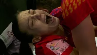Cristina Zamfir, aproape de o accidentare HORROR după golul decisiv marcat contra Germaniei (VIDEO)