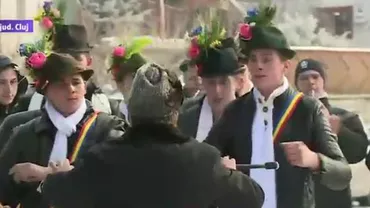 Colind românesc în patrimoniul UNESCO. Dansul tinerilor dintr-un sat clujean se păstrează de sute de ani (VIDEO)
