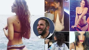 Fotbalistul Gonzalo Higuain i-a cerut poze indecente unui fotomodel, însă tot fata și-a cerut scuze public (FOTO)