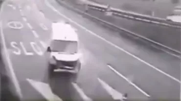 Toți erau ȘOCAȚI că a făcut ACCIDENT, dar ce a urmat după e de RÂSUL LUMII!! (VIDEO)
