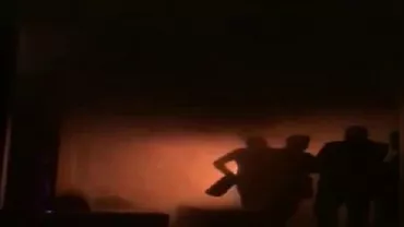 PRIMELE IMAGINI dinaintea momentului în care incendiul a cuprins clubul BAMBOO (VIDEO)