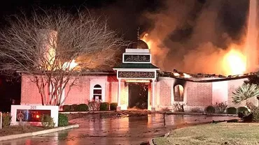 O MOSCHEE din Texas a ARS la căteva ore după ce Trump a interzis imigrarea MUSULMANILOR (FOTO)