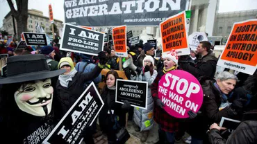 Mai multe manifestații contra și pro avort au avut loc în Statele Unite
