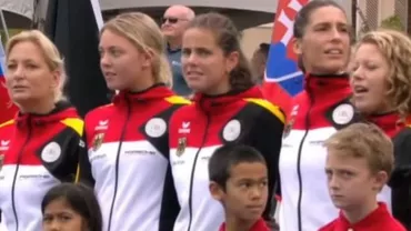 Greșeala care a revoltat toată lumea: Americanii au pus imnul Germaniei Naziste înainte de meciul de FED Cup dintre cele două țări (VIDEO)