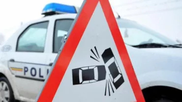 Accident grav pe DN 1: Un bărbat a murit, un altul a fost preluat de un elicopter SMURD