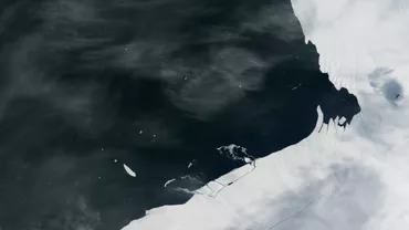 NASA: Un aisberg s-a desprins din ghețarul Pine Island din Antarctica (FOTO)