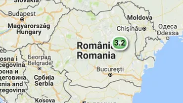 Două cutremure, dintre care unul cu magnitudinea 3,2, s-au produs vineri dimineață în zona Vrancea 