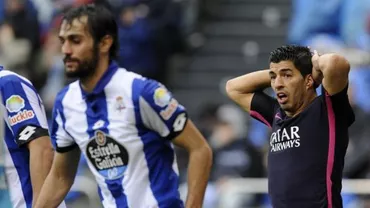 MIRACOLUL a durat patru zile! Barcelona s-a încurcat de Deportivo La Coruna în Campionat