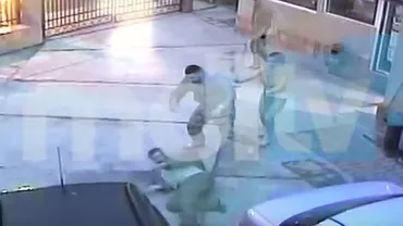 Bătaie cu ranga într-un magazin: Scandal amoros fără precedent într-o comună dâmbovițeană (VIDEO)