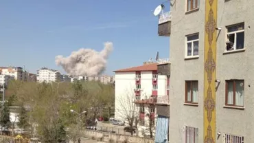 Explozie puternică în Turcia: Deflagrația a avut loc într-un cartier majoritar kurd din Diyarbakir (FOTO)