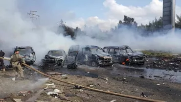 ATENTAT în ajun de Paște: Cel puțin 16 morți după un atac asupra unor autobuze, în Siria