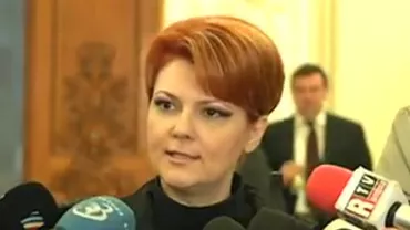 Lia Olguța Vasilescu: Legea salarizării este în linie dreaptă. Orizontul de timp este exact cum scrie în programul de guvernare, ca de la 1 iulie să se aplice (VIDEO)
