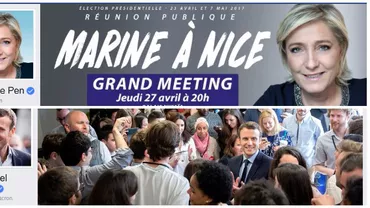 REVOLUŢIA FACEBOOK va decide şi alegerile din Franţa? Naţionalista Le Penn are de patru ori mai mulţi urmăritori decât independentul Macron pe reţelele de socializare
