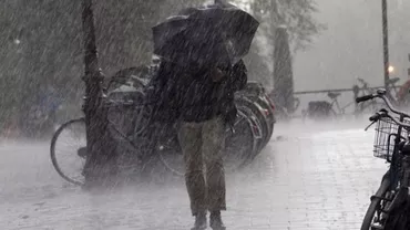 Informare meteo de vreme rea: Vor fi ploi torenţiale, vijelii, descărcări electrice şi grindină 