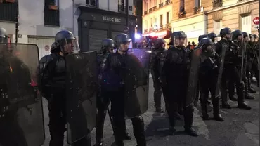 Franța: 141 de persoane reținute și 9 plasate în arest în urma unui protest de după alegerile prezidențiale (VIDEO)