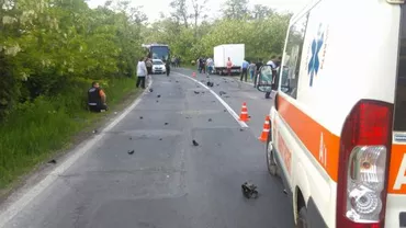 Impact devastator: Un motociclist a murit într-un accident la limita dintre județele Timiș și Hunedoara (VIDEO)