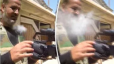 Jurnalist la un pas de a fi ucis de un lunetist ISIS în timpul filmărilor (VIDEO)