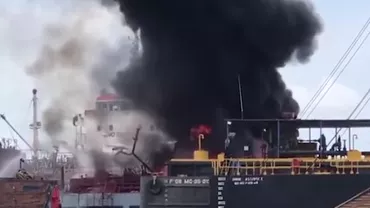 EXPLOZII PUTERNICE PE ȘANTIERELE NAVALE! Mai multe persoane AU MURIT (VIDEO)