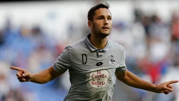 Fotbal: Florin Andone,"dublă" de succes pentru Deportivo La Coruna în campionatul Spaniei