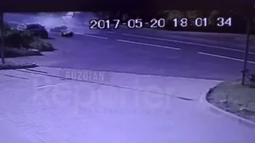 Accident teribil în Buzău. Un tânăr motociclist a murit zdrobit (VIDEO)