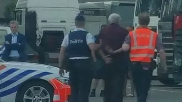Șoferi români ABUZAȚI în Belgia: Amenzi usturătoare de mii de euro. "Nu ne apără nimeni, muncim nu furăm!" (VIDEO)