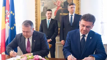 Cooperarea pe linia bilaterală Croația – România, în atenția mediului de afaceri: A fost semnat un memorandum cu Camera de Comerț și Industrie