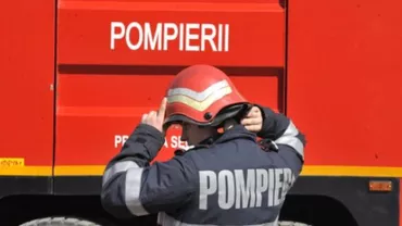 INCENDIU PUTERNIC în apropierea Judecătoriei Vaslui (VIDEO)